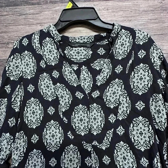 Zara Black and White Patterned Dress - Picture 4 of 7